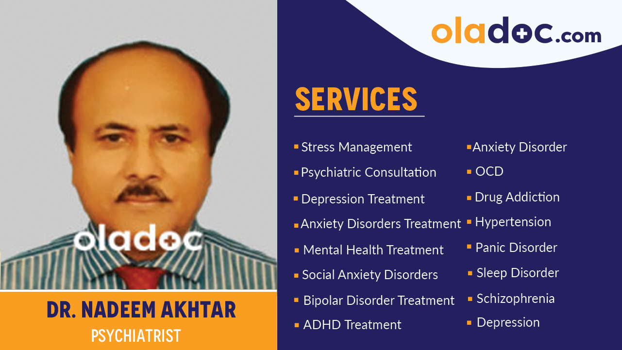 Services  provided by Dr. Nadeem Akhtar